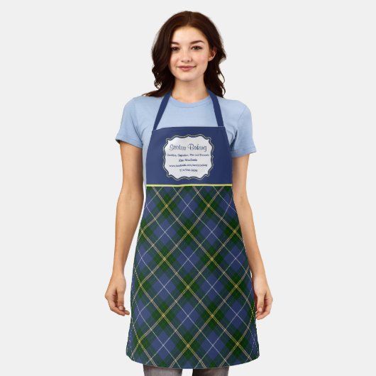 Nova Scotia Tartan Pset Business Schort (Gedragen)