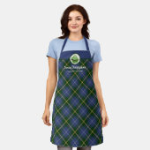 Nova Scotia Tartan Pset Cupcake bakkerij medium V2 Schort (Gedragen)