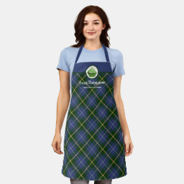 Nova Scotia Tartan Pset Cupcake bakkerij medium V2 Schort
