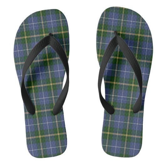 Nova Scotia Tartan teenslippers (Voetbed)