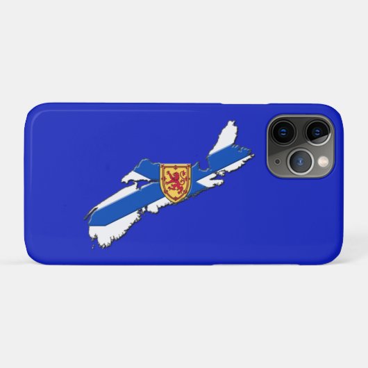 Nova Scotia-telefooncase Case-Mate iPhone Case (Achterkant (horizontaal))