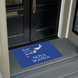 Nova Scotia thuis is waar het hart... Deurmat