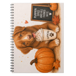 Nova Scotia Toller-herfst Notitieboek