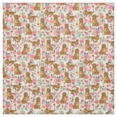 nova scotia vintage florals crème stof (Swatch)