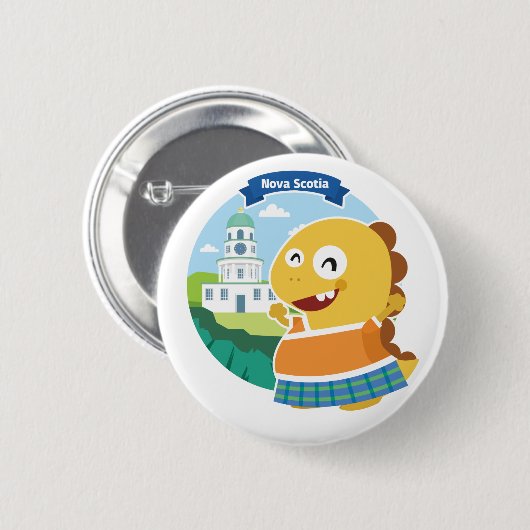 Nova Scotia VIPKID Button (Voorkant /achterkant)