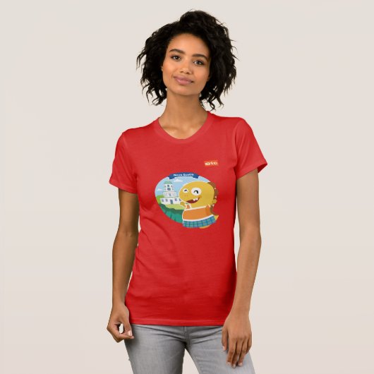 Nova Scotia VIPKID T-Shirt (oranje) (Voorkant volledig)