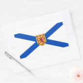 Nova Scotia Vlag Grafisch Rechthoekige Sticker (Envelop)