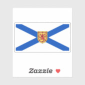 Nova Scotia Vlag Grafisch Sticker (Vel)