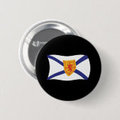 Nova Scotia Vlag Knop Ronde Button 5,7 Cm (Voorkant /achterkant)