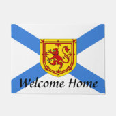 Nova Scotia Welkom thuis Mat Canada Mat Dedoor Mat (Voorkant)