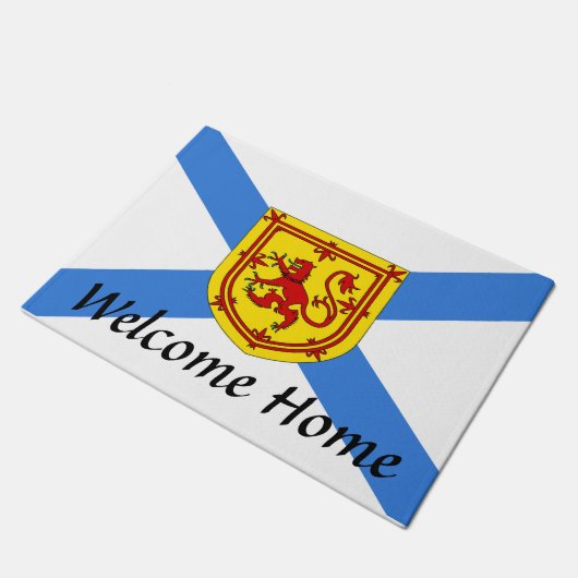 Nova Scotia Welkom thuis Mat Canada Mat Dedoor Mat (Schuin)