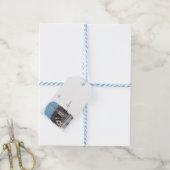 Nova Scotia Winter Church Scene Gift Label Cadeaulabel (Met Touw)