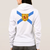 Nova Scotia Women's Canvas Fleece sweater (Achterkant)