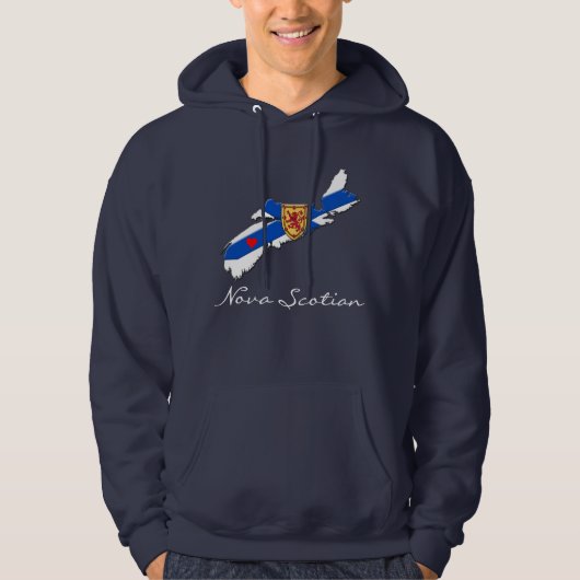 Nova Scotian Nova Scotia Halifax Dartmouth houdt v Hoodie (Voorkant)