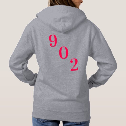 Nova Scotian T-Shirt Nova Scotia 902 Sweatshirt (Achterkant)