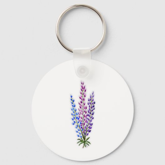 Nova Sotia Lupines Sleutelhanger (Voorkant)