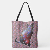 Nova Space in Cat Tote Bag (Achterkant)