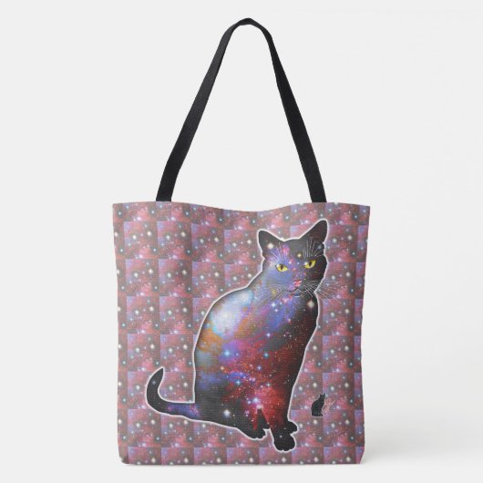 Nova Space in Cat Tote Bag (Achterkant)