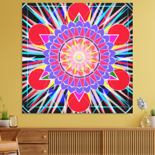 Nova ster canvas afdruk