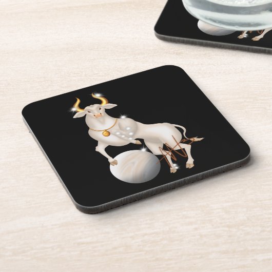 Nova Taurus Venus Zodiac Bier Onderzetter (Linkerzijde)