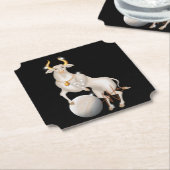 Nova Taurus Venus Zodiac Kartonnen Onderzetters (Gekanteld)