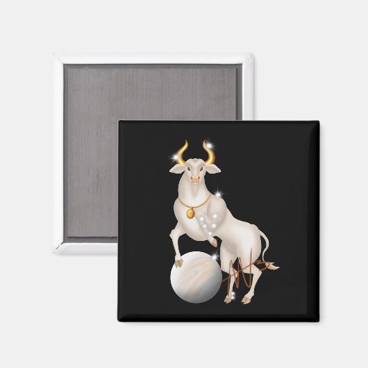 Nova Taurus Venus Zodiac Magneet (Voorkant / Achterkant)