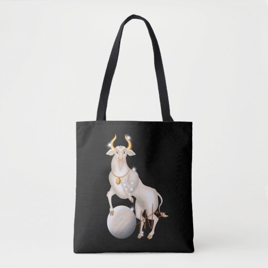 Nova Taurus Venus Zodiac Tote Bag (Voorkant)