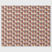 Nova the Golden Retriever - Wrapping Paper Roll Cadeaupapier (Vlak)