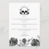 NOVA Til Death  Gothic Skull Diner Menu (Voorkant)