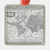 Nova Totius Terrarum Orbis Metalen Ornament (Voorkant)