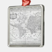 Nova Totius Terrarum Orbis Metalen Ornament (Links)