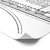 Nova Totius Terrarum Orbis Poster (Hoek)