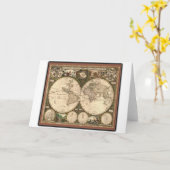 Nova totius terrarum orbis tabula auctore kaart (Gele Bloem)