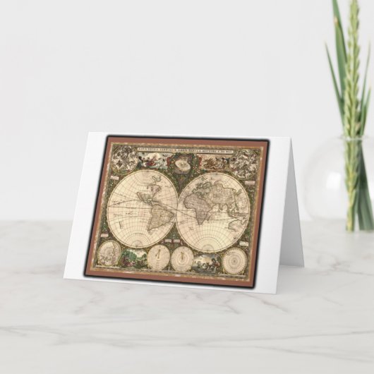 Nova totius terrarum orbis tabula auctore kaart (Voorkant)