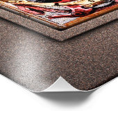 Nova Totius Terrarum Orbis van Henricus Hondius II Foto Afdruk (Hoek)