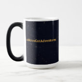 #NovaCatAdventures and Lunar Moth Frolics Mug Magische Mok (Links)