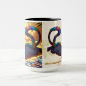 #NovaCatAdventures Ejyptian Classic Mug, 11 oz Mok (Midden)