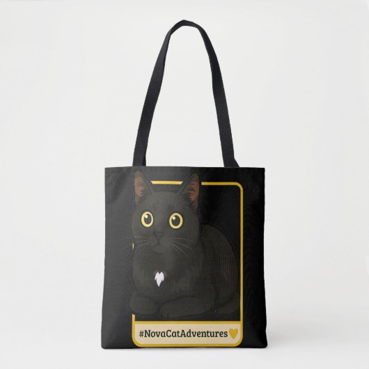 #NovaCatAdventures – v1 - Tote Bag (Voorkant)