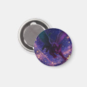 #NovaCatAdventures – Winged v3 coaster Magneet (Voorkant / Achterkant)