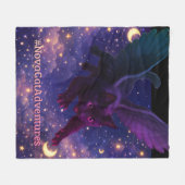 #NovaCatAdventures – Winged v3 Fleece Deken (Voorkant (Horizontaal))