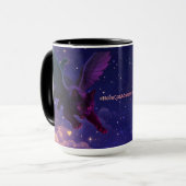 #NovaCatAdventures winged v3 mug Mok (Voorkant links)