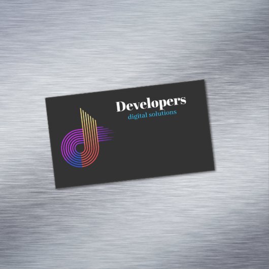 NovaCode Digital Solutions Magnetisch Visitekaartje (Voorbeeld)