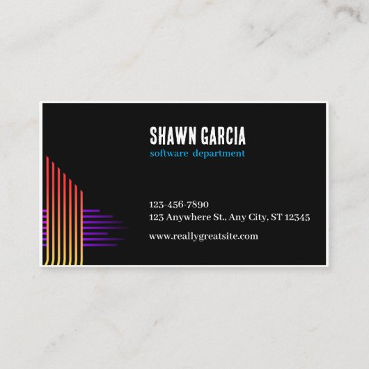 NovaCode Digital Solutions Visitekaartje (Achterkant)