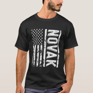 Novak Achternaam Geslachtsnaam Team Novak Familier T-shirt