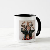 Novalty foto Mok, twee foto Lijst Mok (Voorkant rechts)