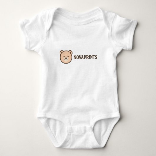 NovaPrint Baby uit één stuk Romper (Voorkant)