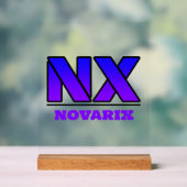 Novarix Acrylschild Logo Acryl Bord (Neutraal)