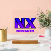 Novarix Acrylschild Logo Acryl Bord (Huwelijk)