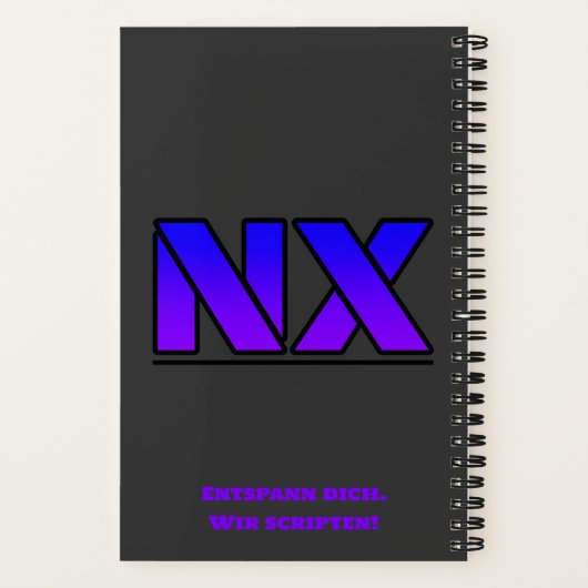 Novarix Notizbuch Notitieboek (Achterkant)