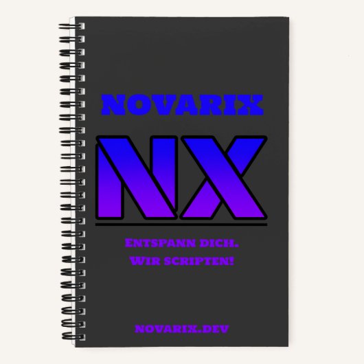 Novarix Notizbuch Notitieboek (Voorkant)